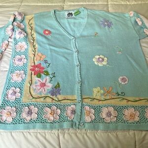 Storybook knit sweater